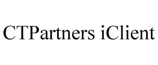 CTPARTNERS ICLIENT