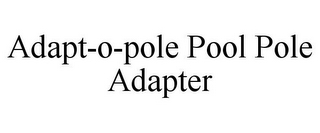 ADAPT-O-POLE POOL POLE ADAPTER