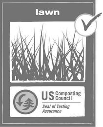 LAWN U.S. COMPOSTING COUNCIL SEAL OF TESTING CERTIFICATION