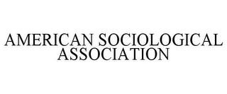 AMERICAN SOCIOLOGICAL ASSOCIATION