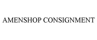 AMENSHOP CONSIGNMENT