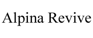 ALPINA REVIVE