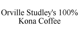 ORVILLE STUDLEY'S 100% KONA COFFEE