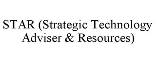 STAR (STRATEGIC TECHNOLOGY ADVISER & RESOURCES)