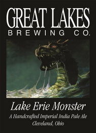 GREAT LAKES BREWING CO. LAKE ERIE MONSTER A HANDCRAFTED IMPERIAL INDIA PALE ALE CLEVELAND, OHIO