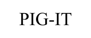 PIG-IT