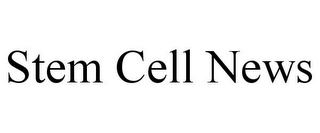 STEM CELL NEWS