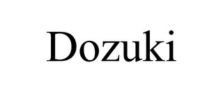 DOZUKI