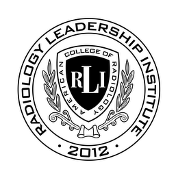 RADIOLOGY LEADERSHIP INSTITUTE 2012 RLIAMERICAN COLLEGE OF RADIOLOGY