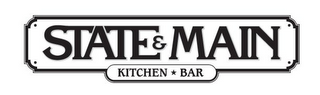 STATE & MAIN KITCHEN & BAR