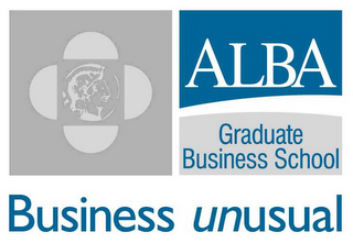 ALBA GRADUATE BUSINESS SCHOOL BUSINESS UNUSUAL