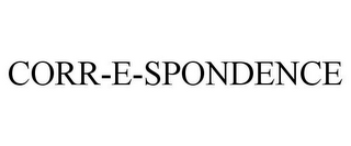 CORR-E-SPONDENCE