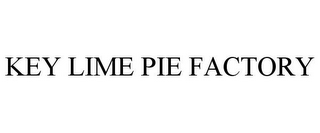 KEY LIME PIE FACTORY