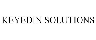 KEYEDIN SOLUTIONS