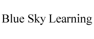 BLUE SKY LEARNING