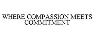 WHERE COMPASSION MEETS COMMITMENT