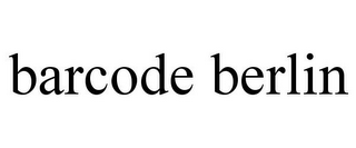 BARCODE BERLIN