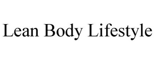 LEAN BODY LIFESTYLE