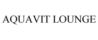 AQUAVIT LOUNGE