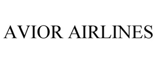 AVIOR AIRLINES