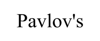 PAVLOV'S