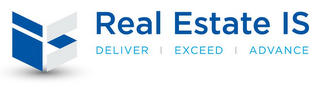 IS REAL ESTATE IS DELIVER EXCEED ADVANCE