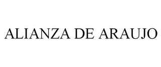 ALIANZA DE ARAUJO