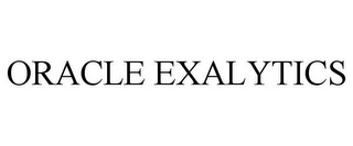 ORACLE EXALYTICS