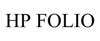 HP FOLIO