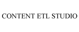 CONTENT ETL STUDIO