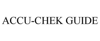 ACCU-CHEK GUIDE