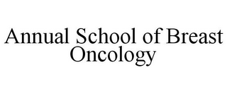 ANNUAL SCHOOL OF BREAST ONCOLOGY