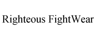 RIGHTEOUS FIGHTWEAR