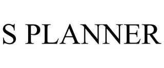 S PLANNER