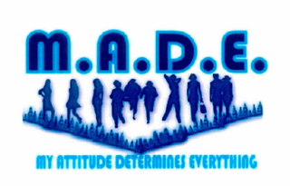 M.A.D.E. MY ATTITUDE DETERMINES EVERYTHING