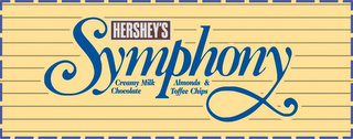 HERSHEY'S SYMPHONY CREAMY MILK CHOCOLATE ALMOND & TOFFEE CHIPS