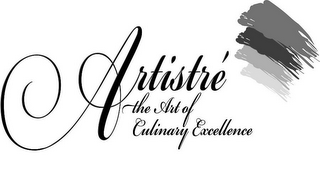 ARTISTRÉ THE ART OF CULINARY EXCELLENCE