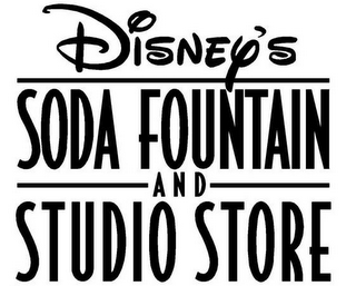 DISNEY'S SODA FOUNTAIN AND STUDIO STORE