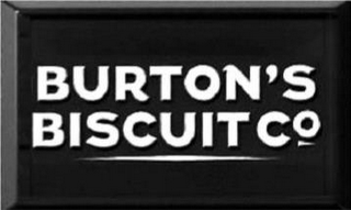 BURTON'S BISCUIT CO.