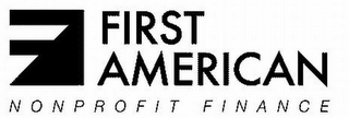 FIRST AMERICAN NONPROFIT FINANCE