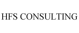 HFS CONSULTING