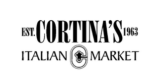 EST. CORTINA'S 1963 ITALIAN C MARKET
