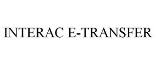 INTERAC E-TRANSFER