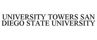 UNIVERSITY TOWERS SAN DIEGO STATE UNIVERSITY