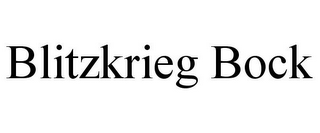 BLITZKRIEG BOCK