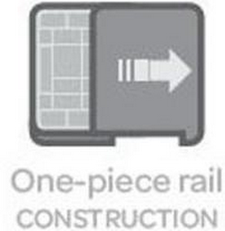 ONE-PIECE RAIL CONSTRUCTION