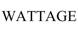 WATTAGE