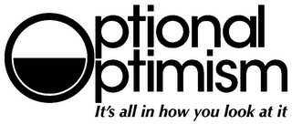 OPTIONAL OPTIMISM IT'S ALL IN HOW YOU LOOK AT IT