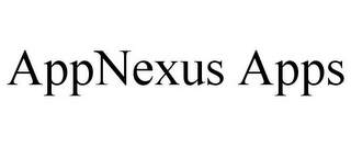 APPNEXUS APPS