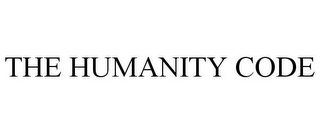 THE HUMANITY CODE